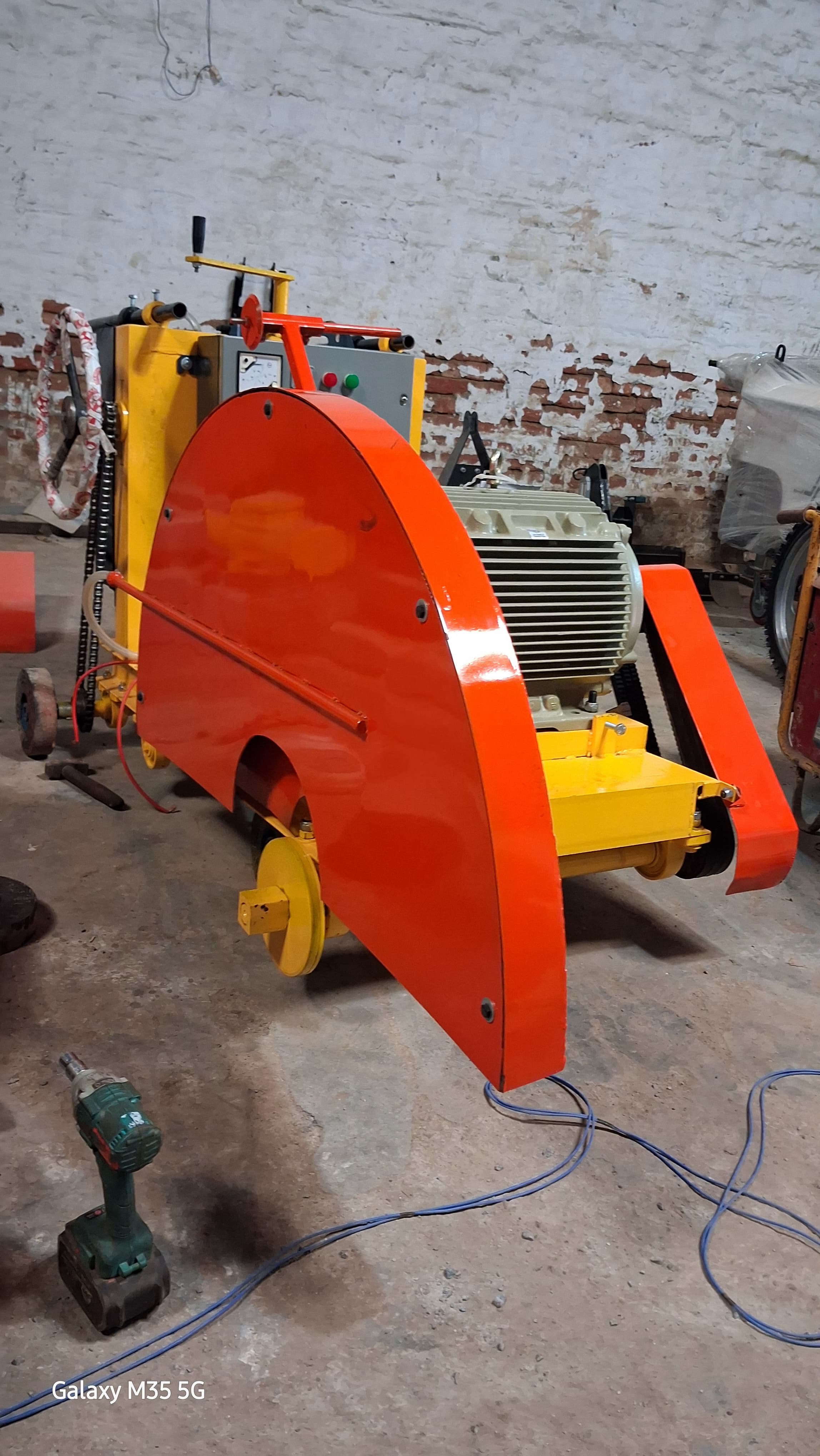 Concrete Cutting Machine – Electric Groove Cutting Machine (10HP–30HP)