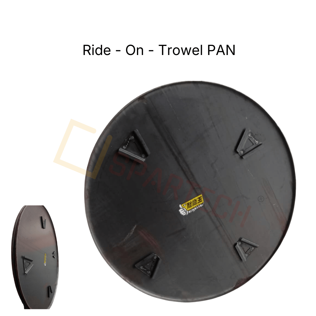 Ride-On Trowel Pan