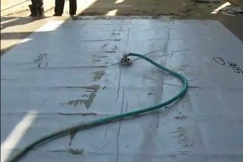 Top Mat with Tikki for Vacuum Pump