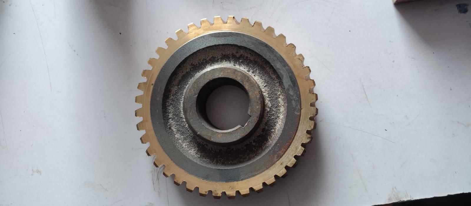 Brass Gear 38 Teeth for Power Trowel DMR1000 | Gearbox Spare